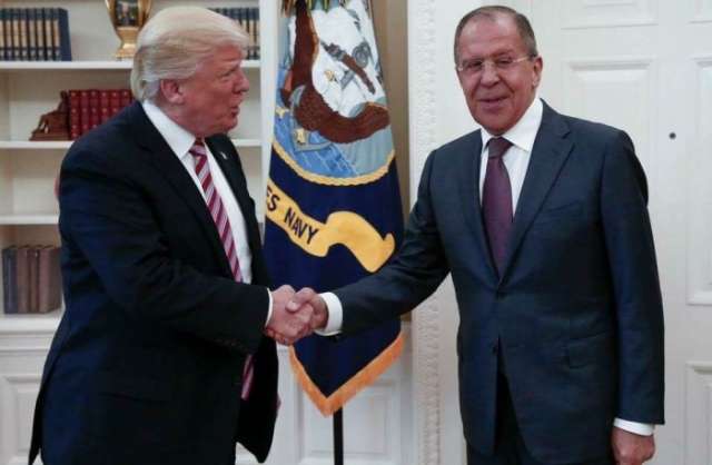 Kremlin comments reports Trump shared secret information with Lavrov
