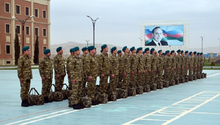 Group of Azerbaijani peacekeepers heads to Afghanistan