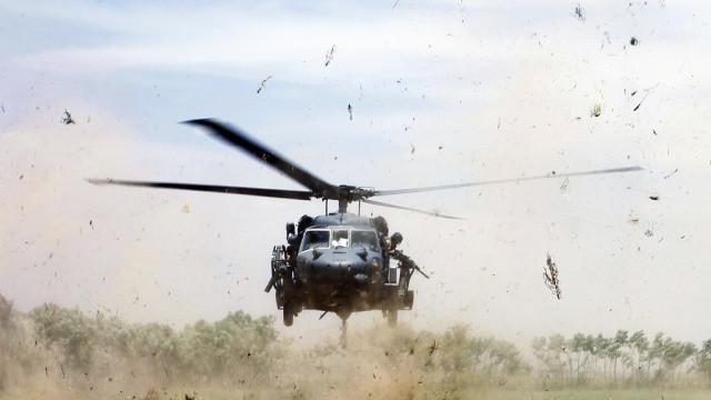 ABŞ-ın hərbi helikopteri qəzaya uğradı