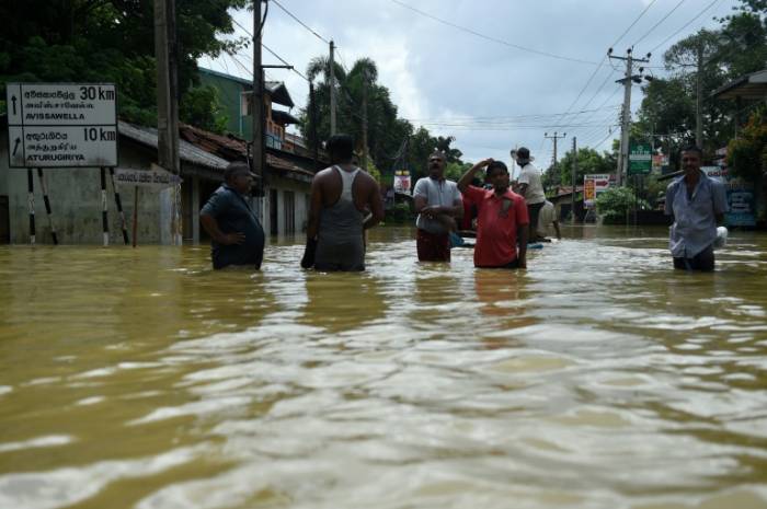 Mousson au Sri Lanka, le bilan s'alourdit à 164 morts