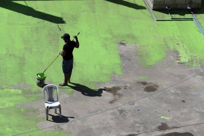Au Liban, un "graffiti de la paix" unit deux quartiers rivaux