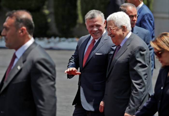 Le roi de Jordanie entame une rare visite à la présidence palestinienne
