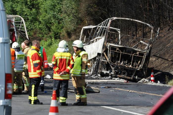 Accident de car en Allemagne : les 18 disparus "probablement" tous morts