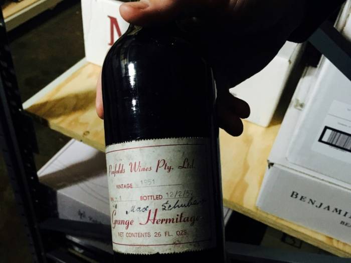 Plus de 35.000 euros pour une rare bouteille de rouge australien
