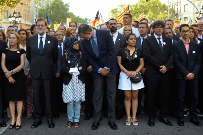 Grande manifestation à Barcelone, neuf jours après les attentats