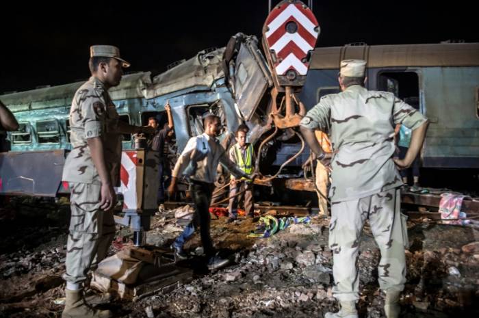 Collision de trains en Egypte: le bilan s'alourdit à 40 morts