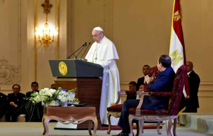 Le pape François va prier avec les catholiques d'Egypte