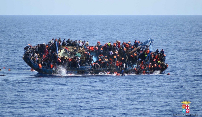 Dozens feared dead as migrant boat capsizes in Mediterranean