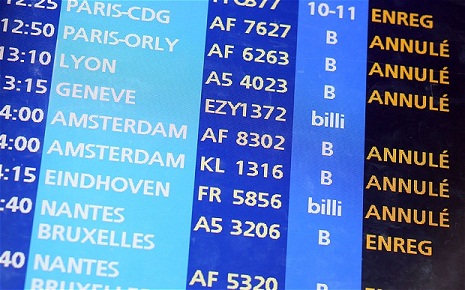 French air traffic strike: Travel chaos as hundreds of flights set to be cancelled across Europe