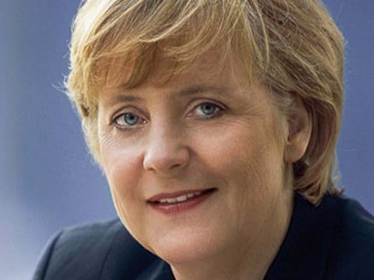 Angela Merkel celebrates after German election win