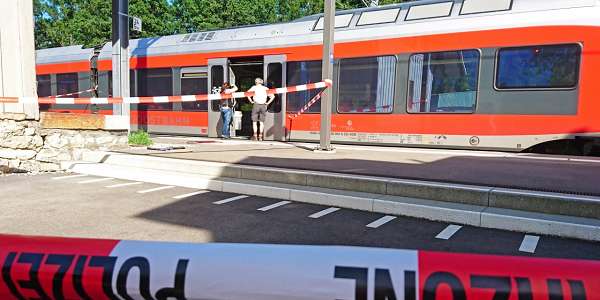 Attaque dans un train en Suisse : pas d`"indice" d`acte terroriste, selon la police