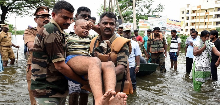 Au moins 186 morts dans des inondations en Inde
