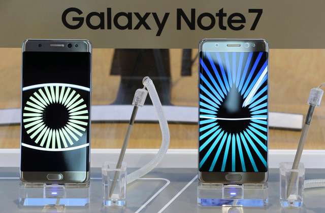 Galaxy Note 7: Samsung prévoit une baisse d`environ 3 mds USD de son bénéfice