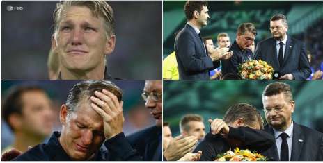 Les larmes de Bastian Schweinsteiger - VIDEO