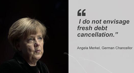 Greece economy: Merkel rules out more debt relief