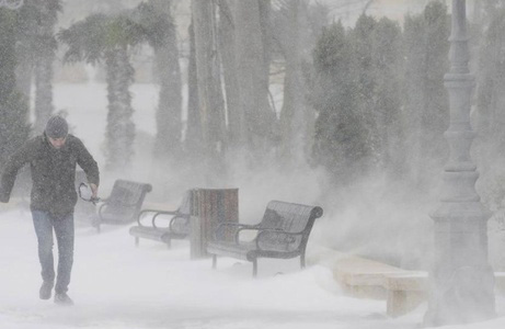 Brutal cold hits Baku
