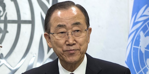 Ban Ki-moon est "sûr" que Trump ne remettra pas en cause l`accord de Paris sur le climat
