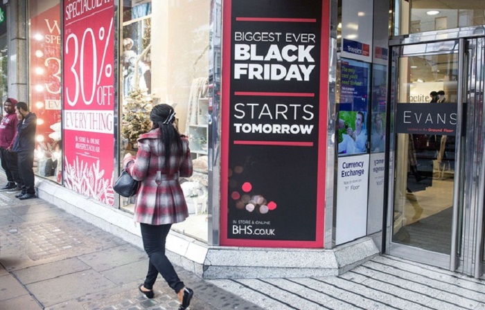 GB: le "Black Friday" fait bondir les ventes