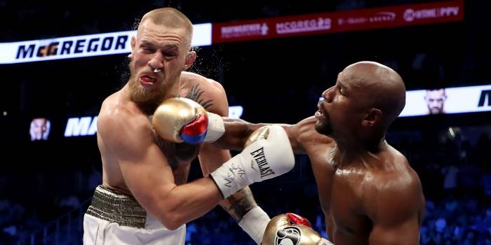 Boxe: Floyd Mayweather remporte son combat contre Conor McGregor