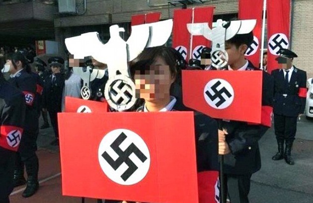 Le défilé nazi de la honte dans une école taïwanaise