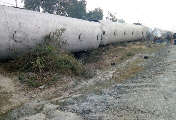 Inde: un train déraille, au moins 43 blessés