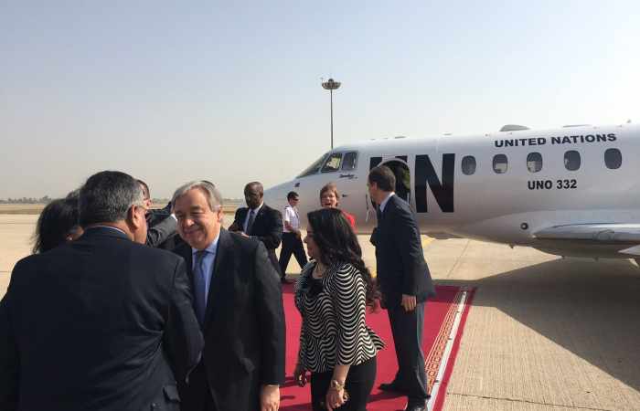 Aide humanitaire: le chef de l'ONU en Irak