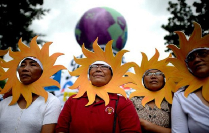 COP21: des milliers de personnes marchent en Asie pour le climat