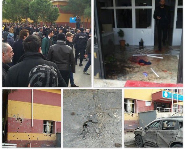 Des obus auraient tué deux personnes près d`une école turque à la frontière syrienne