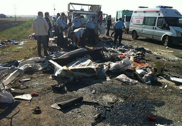 11 dead in road accident in Turkey