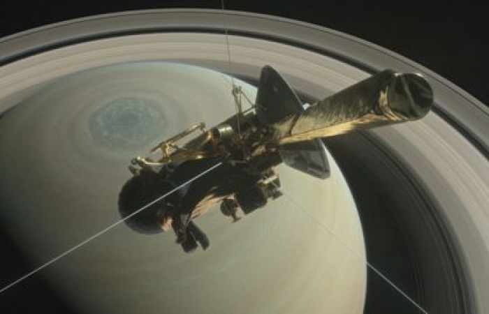 Cassini radio signal from Saturn picked up after dive