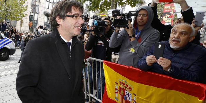 Catalogne: libéré en Belgique, Puidgemont dénonce les pratiques de Madrid