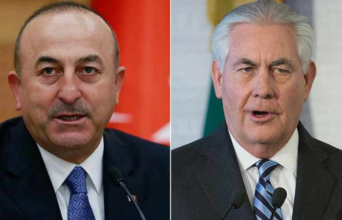 Entretien Cavusoglu-Tillerson sur la réunion de la coalition anti-Daech