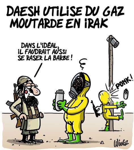 DAESH utilise du gaz moutarde en Irak