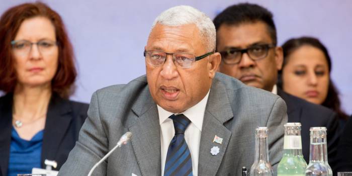 Climat : le président fidjien de la COP23 lance "un appel au monde" à agir