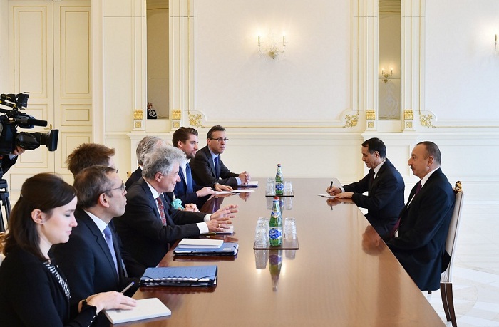 Le président Ilham Aliyev reçoit le directeur général de la Commission européenne