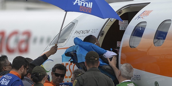 Crash en Colombie : retour au Brésil du dernier des joueurs survivants