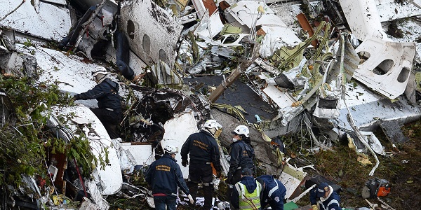 Crash en Colombie : vingt journalistes sportifs brésiliens ont péri