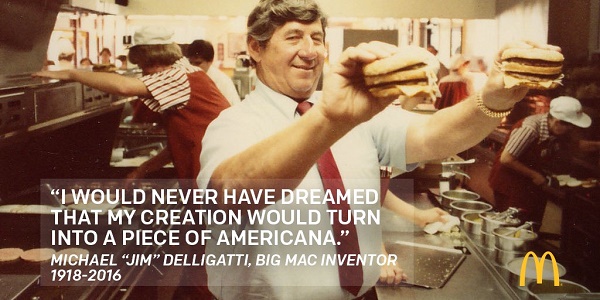 L`inventeur du Big Mac décède à 98 ans