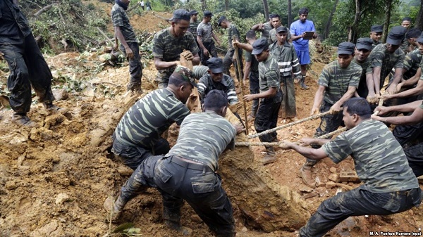 Sri Lanka: des dizaines de disparus après un glissement de terrain