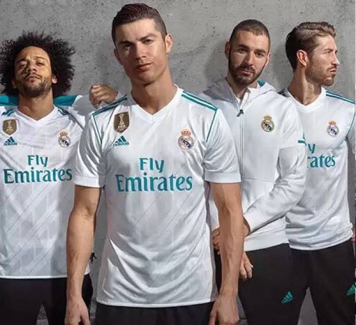 Les nouveaux maillots du Real Madrid