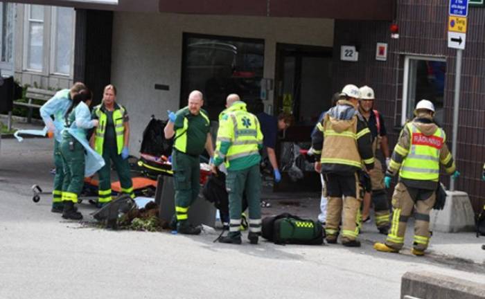 Stockholm: une voiture fonce dans la foule, plusieurs blessés