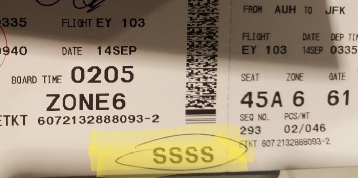 The four-letter code you never want to see on your boarding pass
