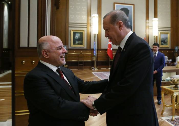 Le premier ministre irakien reçu par Erdogan