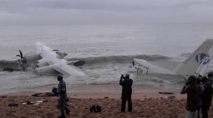 Crash d’un avion-cargo en mer peu après son décollage d'Abidjan, en Côte d'Ivoire