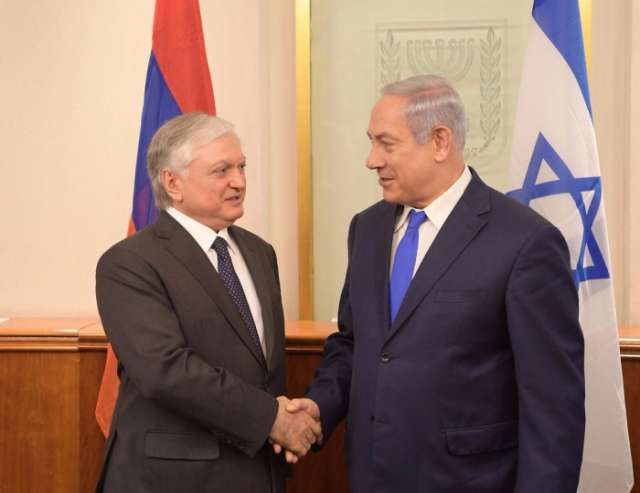 Benjamin Netanyahu discusses Karabakh conflict with Armenian FM