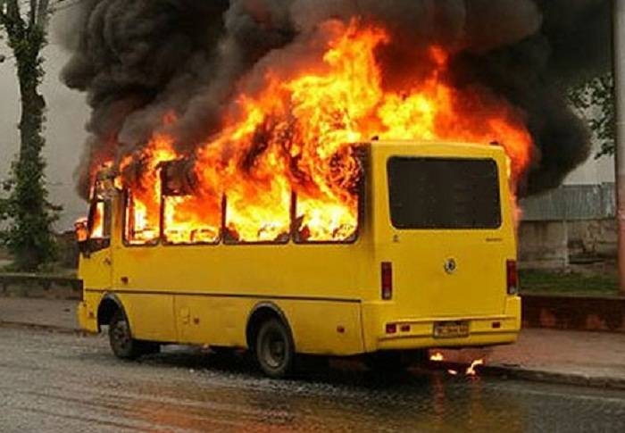 Bus catches fire in Kazakhstan, killing 52