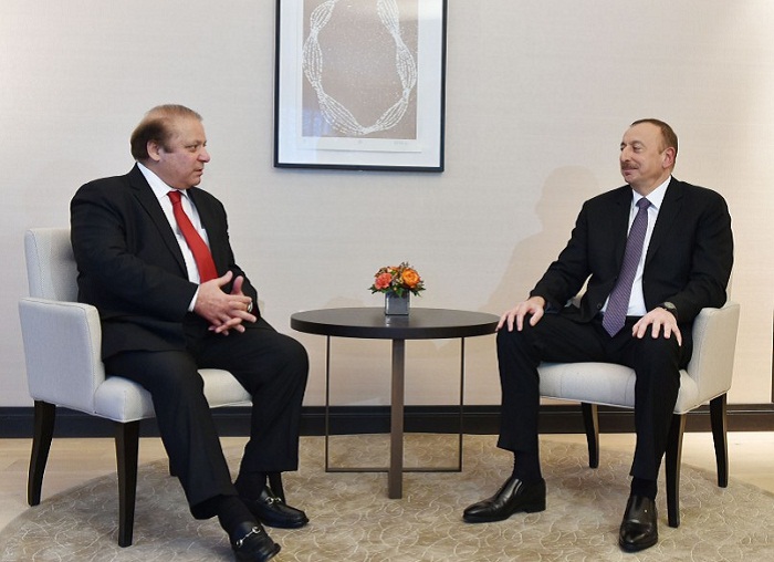 Davos: rencontre entre le président Ilham Aliyev et le Premier ministre pakistanais