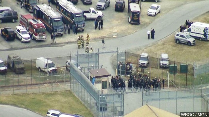Guards taken hostage at Delaware prison
