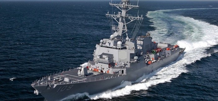Destructor de EE.UU. bloqueó paso a fragata rusa en el Mediterráneo