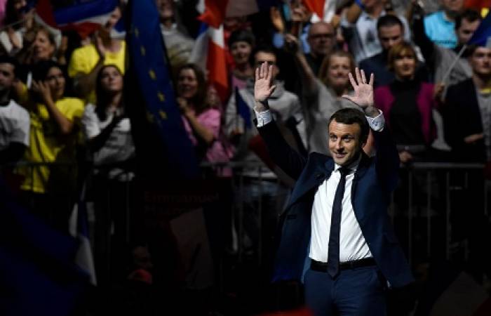 Emmanuel Macron élu président avec 65,5% des voix